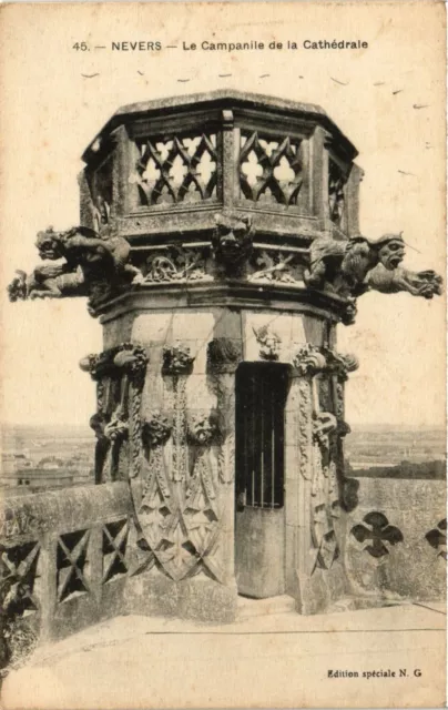 CPA AK NEVERS - The Cathedral Bell Tower (355558)