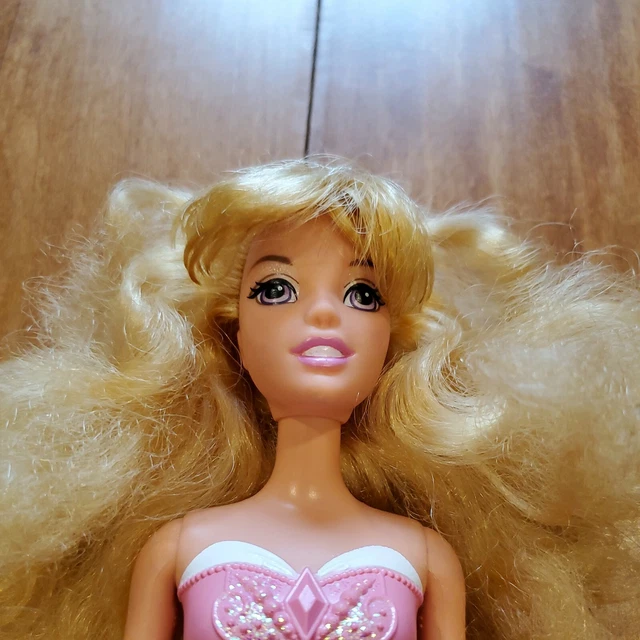 MATTEL BARBIE DOLL DISNEY Sleeping Beauty PRINCESS AURORA Ballet Doll 