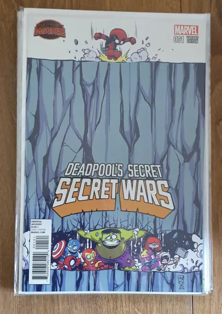 Deadpool's Secret Secret Wars #1 - Skottie Young Variant - Marvel 2015