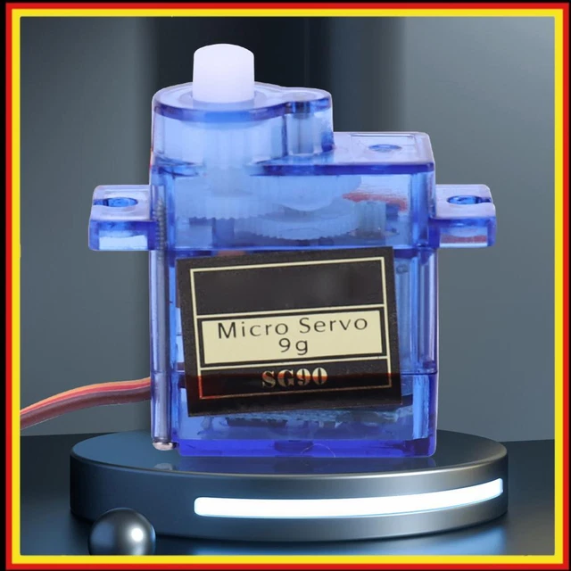5 Pezzi Micro Servomotori 9G SG90 180° Per Robotica E Modellismo: Mini Servo Digitale Per RC, Arduino E Progetti Fai Da Te - 2