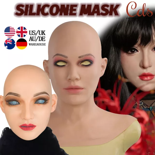 Silicone Female Mask FOR SALE! - PicClick UK