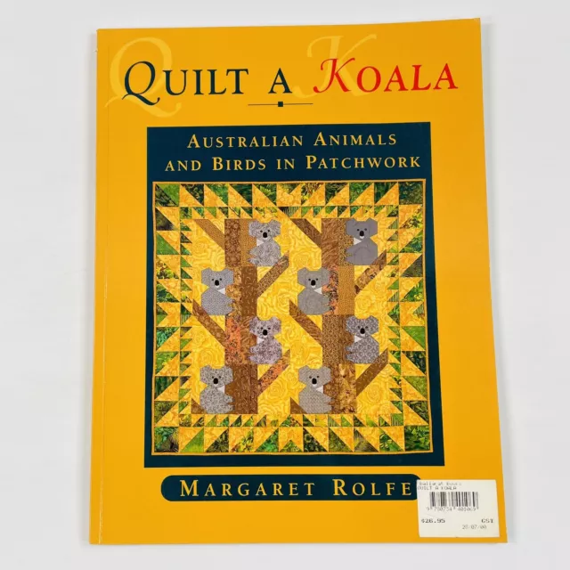 Quilt a Koala Australian Animals & Birds Patchwork by Margaret Rolfe Quilting