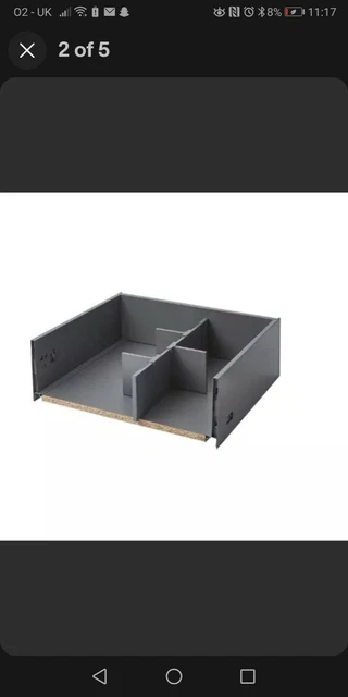 Organizador DIVISOR DE CAJÓN DE COCINA PROFUNDA B&Q GoodHome Soto