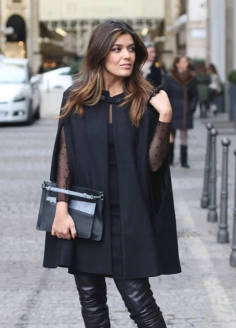 Poncho Cape Ethnique ZARA – Taille M – Style Aztèque – Porté Une Fois – Excellent état