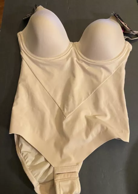 NEW! Maidenform Light Control Underwire  Nude Bodybriefer/ 36D/ MSRP $68