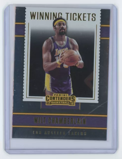 2017-18 Panini Contenders Winning Tickets Wilt Chamberlain Basketball Card #6