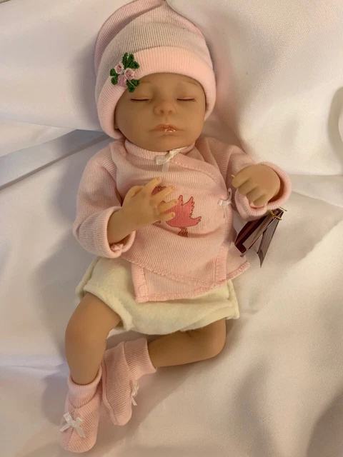 The Ashton-Drake Galleries Tiny Miracles Ashley Vinyl Doll Artist Andrea Arcello