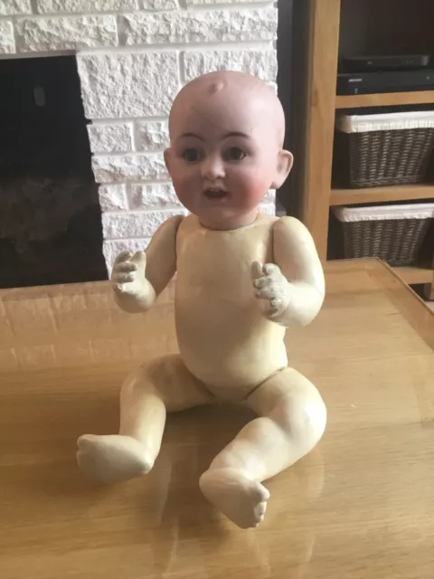 15” Antique Bisque Head Chunky Baby Doll Catterfelder Puppenfabrik SPARES REPAIR