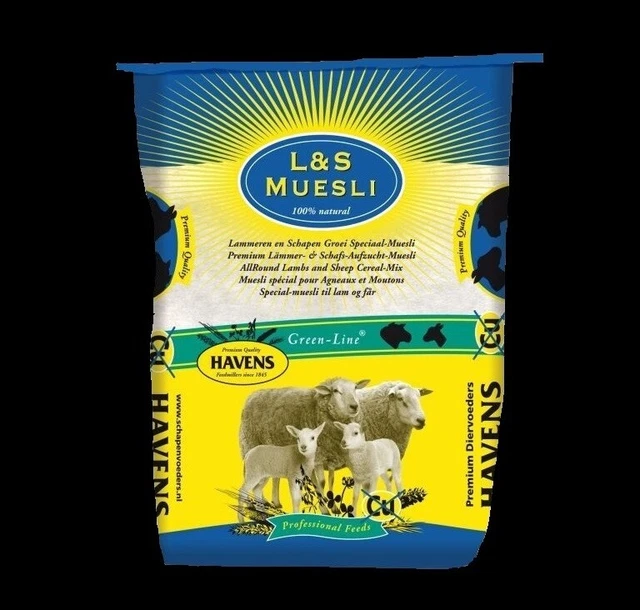 DEUKA LÄMMERPELLETS NG 25 Kg Gek. Lämmerfutter Schaffutter Ziegenlämmer