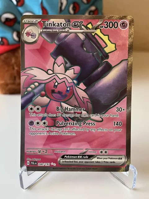 Pokémon TCG Tinkaton ex Scarlet & Violet - Paldea Evolved 240/193 Holo Ultra...