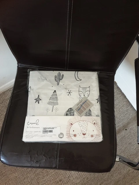 Funda de edredón de algodón orgánico Bimbidreams y funda de almohada tema indio