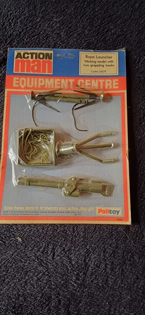 ACTION MAN VINTAGE Palitoy Complete Working Rope Launcher 1975 £61.02 ...