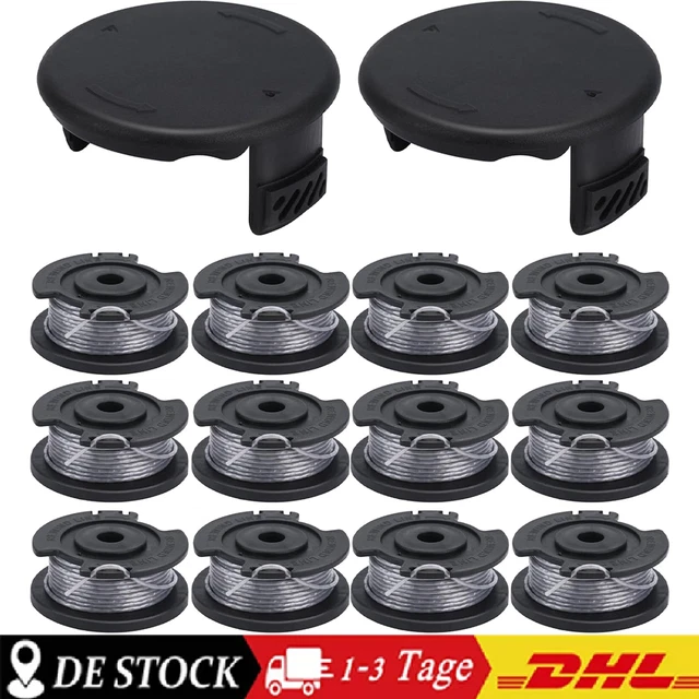 Poweka Rasentrimmerspule & Faden, Kompatibel Mit Bosch EasyGrassCut Modelle – 3 Stück Set, Für Effizientes Grasschneiden