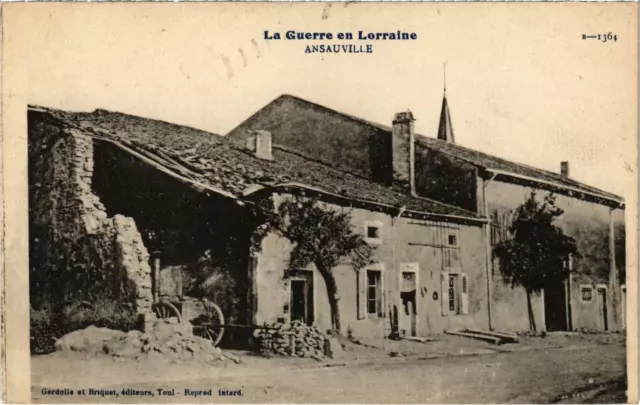 CPA La Guerre en Lorraine MURTHE and MOSELLE (101995)