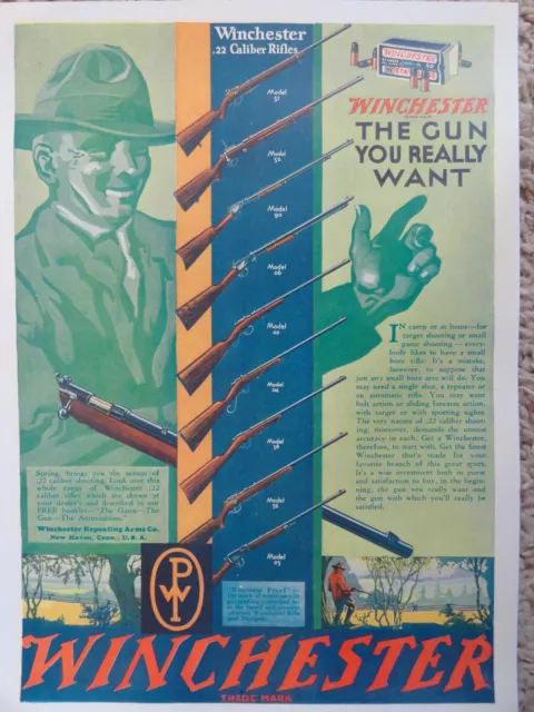 Vintage Winchester Poster FOR SALE! - PicClick