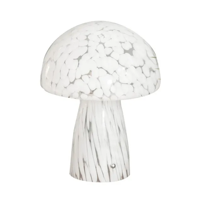 Confetti Glass Mushroom Shape Table Lamp Bedside Light Bedroom Living Room