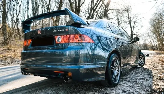 *PLASTIC* REAR SPOILER Mugen Style for Honda Accord Mk7 2004-2007 CL7 ...