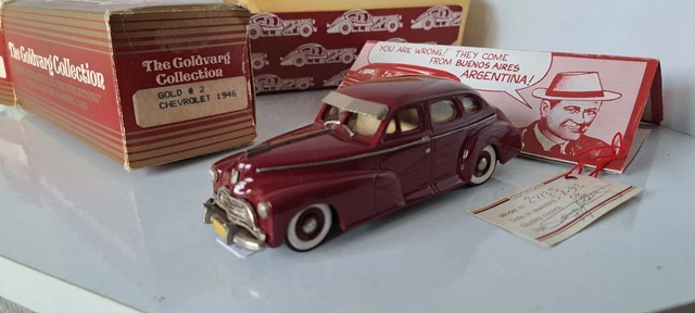 Miniature Goldvarg Collection 1/43 Chevrolet Stylemaster 1946 - N°2-007 - Fabriquée En Argentine