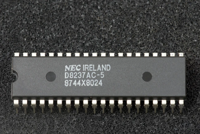 D8237AC-2 HIGH-PERFORMANCE PROGRAMMABLE DMA NEC Microprocessor IC PDIP ...