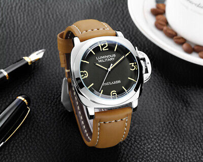 Paulareis Automatic Mechanical Luminous Leather Classic Men's Watch