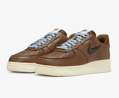 air force 1 mid pecan aplha orange