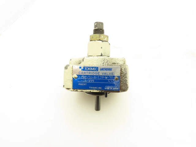 Tokimec Vickers CVC-16-A-T39-W-10-JA-X99 Hydraulic Cartridge Valve Cover Sz 16