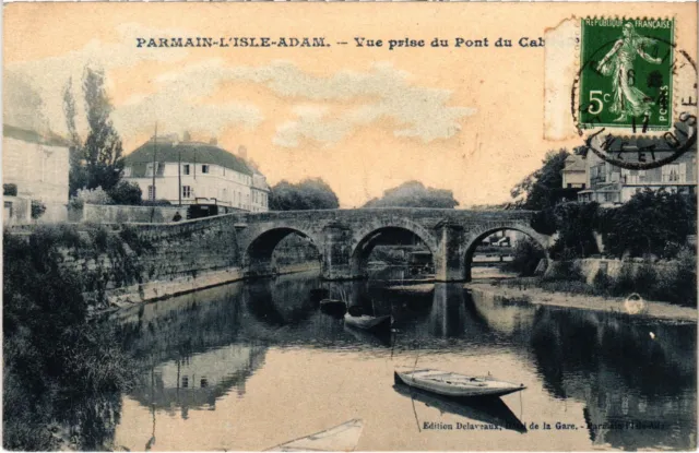 CPA Isle Adam Vue prise du Pont du Chateau FRANCE (1307944)