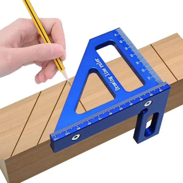 3D Miter Triangle Ruler Multi Angle Woodworking Ruler  Carpenter