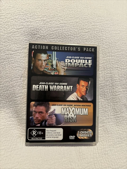 DOUBLE IMPACT DEATH Warrant Maximum Risk - Jean Claude Van Damme DVD ...