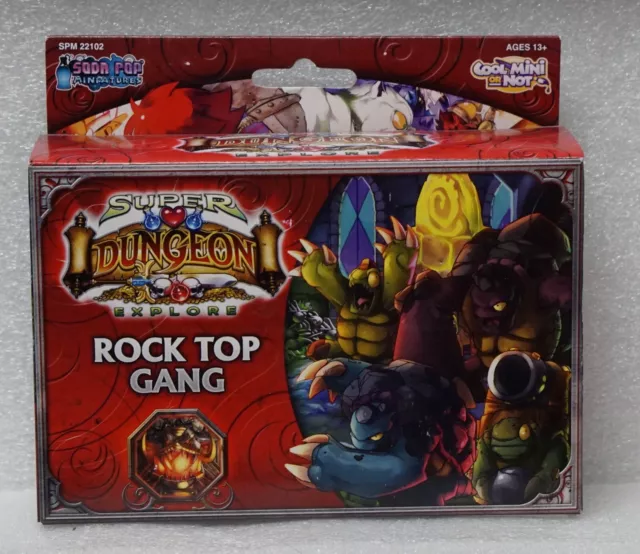 Super Dungeon Explorer Rock Top Gang Expansion Pack (NEW)