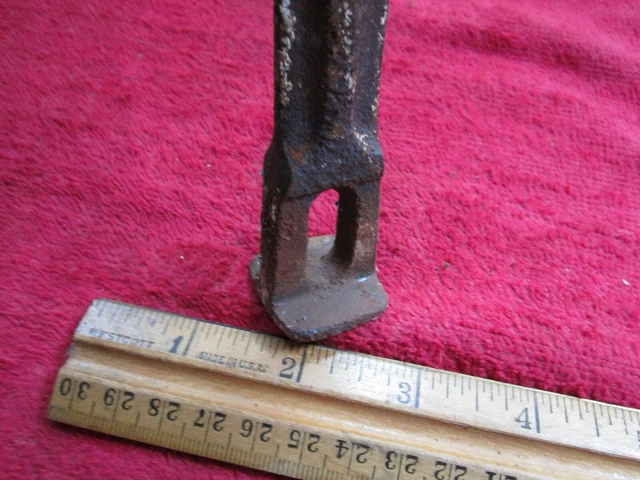 Antique Vintage Barn Trolley Track Hanger 2
