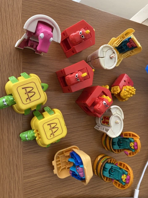 McDonalds Vintage Spielzeug Happy Meal Wechselbare Transformatoren 13 Restposten