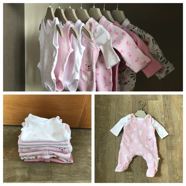 Pacchetto vestiti per bambine piccolo/precoce/premature ottime condizioni.