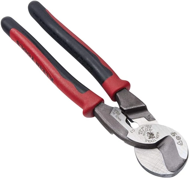 J63225N Journeyman High-Leverage Wire Cable Cutter and Stripper for Cutting Alum