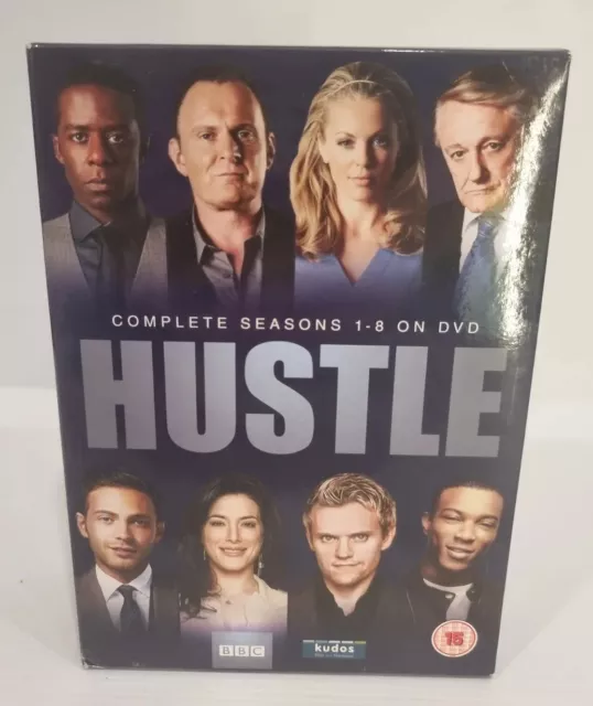 BBC Hustle Complete SERIES Season 1 - 8 DVD Box Set Region 4