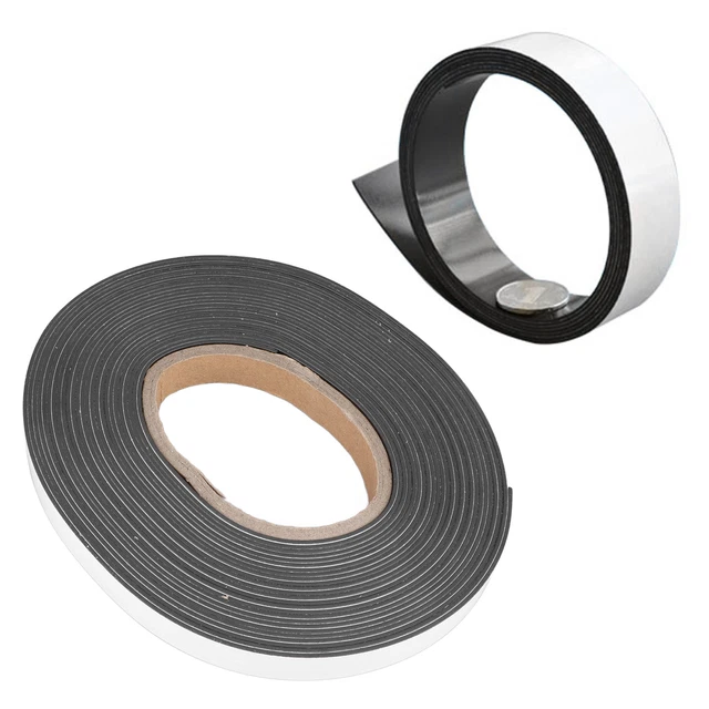 Striscia magnetica resistente 33 piedi facile da incollare 0,06 pollici di spessore strisce magnetiche resistenti