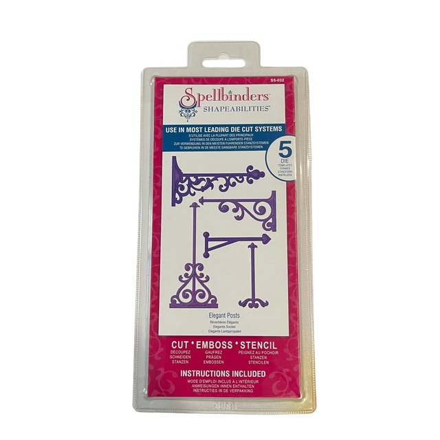 Spellbinders Shapeabilities – Angle Approach, Découpes Et Embossage, Occasion