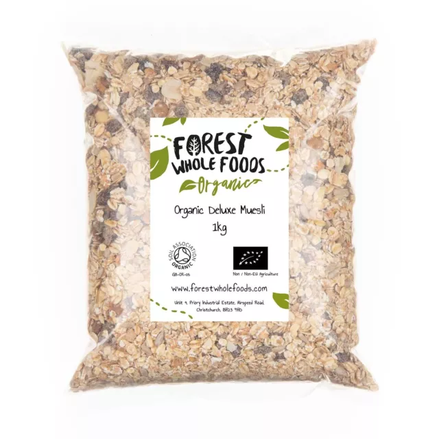 Organic Deluxe Muesli 1kg - Forest Whole Foods