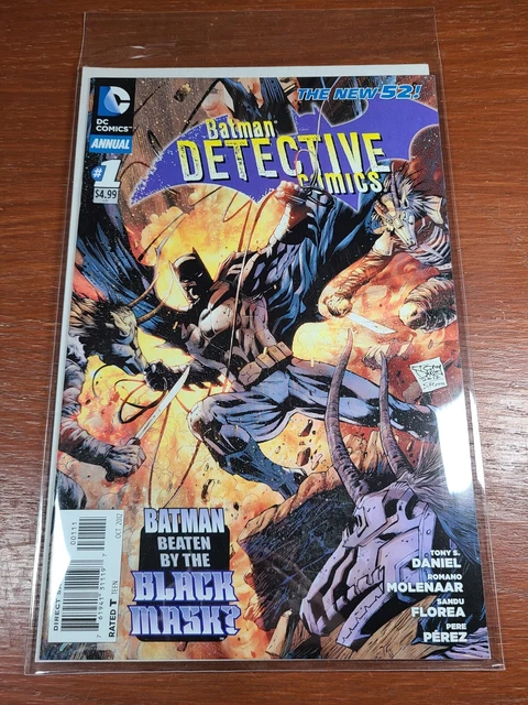 Batman Detective Comics Annual #1 (DC Comics 2012) 1st Print Direct Sales NM/ M