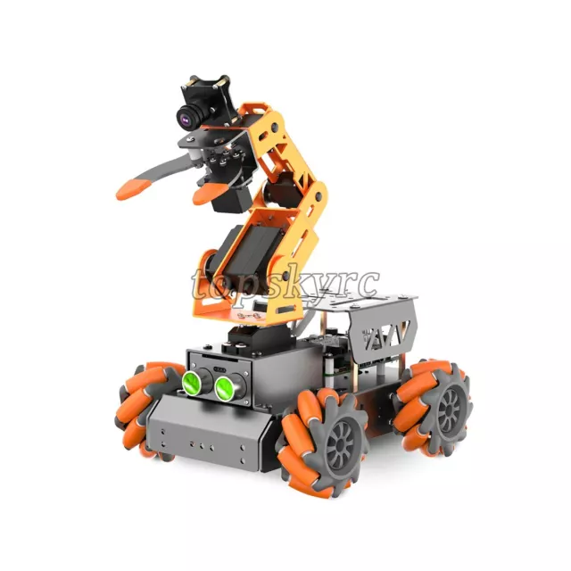 MasterPi AI Robot Smart Robot Car Mecanum Wheel Car Set with Robotic Arm ty23