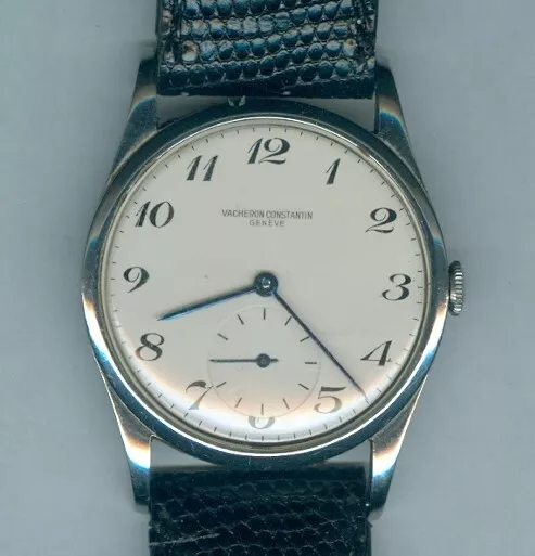 1935 SWISS VACHERON Constantin Geneve 17 Jewels Adj to Temp Wrist Watch ...