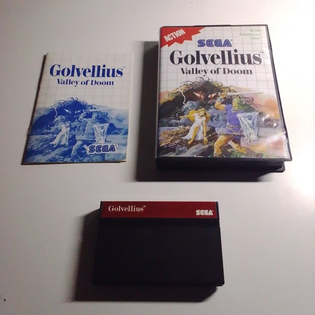 Golvellius: Valley Of Doom – Sega Master System – PAL – UKV – Cartouche Testée