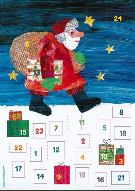 Die kleine Raupe Nimmersatt - Mein Adventskalender Eric Carle