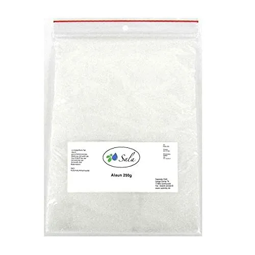 Sala Alun potassium sulfate d'aluminium de potassium 250 g sachet