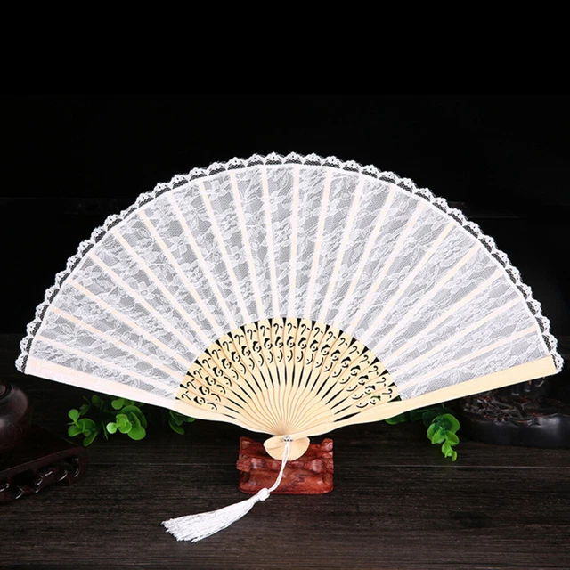 Ventilatori da parete pieghevoli decorazione Makramee scomparti pieghevoli con maniglie