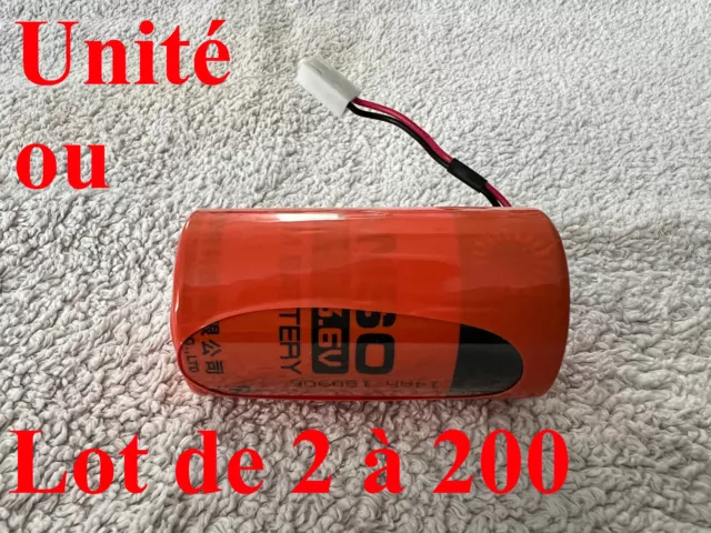 Batterie(s) Pile(s) Lithium ER34615M Fanso Li-SOCI2 Size D 3,6V/14Ah (x1 ou Lot)