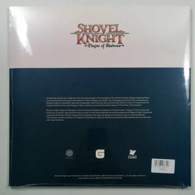 Vinyle Shovel Knight Plague Of Shadows By Jake Kaufman (1 Green Lp) New