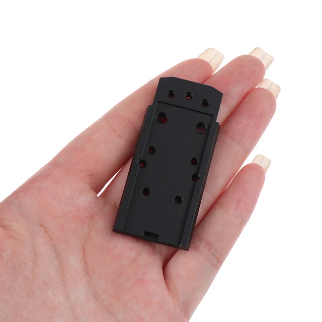 Tactical CNC P320 Rear Sight Mount Plate Base Fit For SIG RMR SRO Accessorie LEI