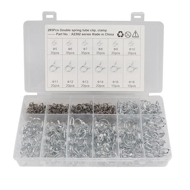 Attache Kit Automobiles Carbone Acier Double Câble Essence Ligne Tuyau Machines