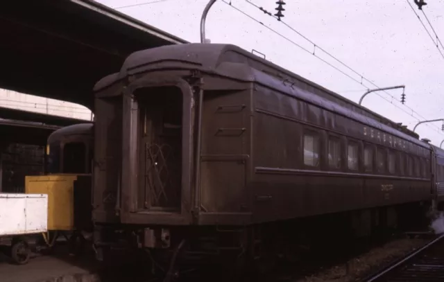 SEABOARD AIR LINE Railroad Train Car Coach Original 1965 Photo Slide